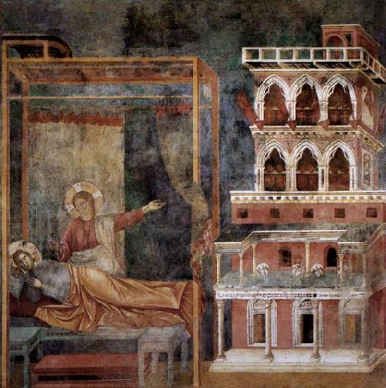 GIOTTO di Bondone Dream of the Palace China oil painting art